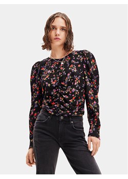 Desigual Bluzka 23WWBW36 Czarny Regular Fit ze sklepu MODIVO w kategorii Bluzki damskie - zdjęcie 181181196