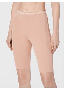 Elisabetta Franchi Kolarki KS-05B-26E2-V210 Różowy Slim Fit ze sklepu MODIVO w kategorii Szorty - zdjęcie 181181235