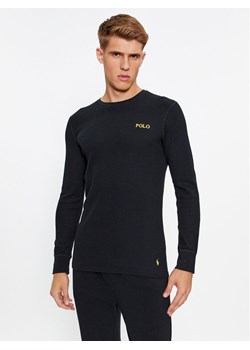 Polo Ralph Lauren Koszulka piżamowa 714899615004 Czarny Slim Fit ze sklepu MODIVO w kategorii Piżamy męskie - zdjęcie 181181458