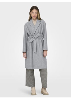 ONLY Płaszcz przejściowy Trillion 15285012 Szary Regular Fit ze sklepu MODIVO w kategorii Płaszcze damskie - zdjęcie 181181545