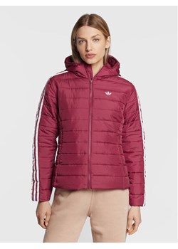 adidas Kurtka przejściowa HS6769 Bordowy Slim Fit ze sklepu MODIVO w kategorii Kurtki damskie - zdjęcie 181181547