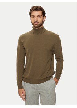 United Colors Of Benetton Golf 10CVU2519 Brązowy Regular Fit ze sklepu MODIVO w kategorii Swetry męskie - zdjęcie 181181809