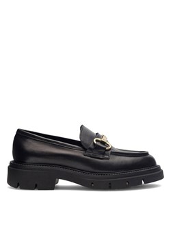 Gino Rossi Loafersy GRACE-I23-26370PE Czarny ze sklepu MODIVO w kategorii Lordsy damskie - zdjęcie 181181817