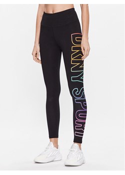 DKNY Sport Legginsy DP3P2988 Czarny Active Fit ze sklepu MODIVO w kategorii Spodnie damskie - zdjęcie 181181858