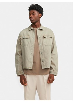 Jack&Jones Kurtka jeansowa Chase 12249029 Beżowy Loose Fit ze sklepu MODIVO w kategorii Kurtki męskie - zdjęcie 181181975