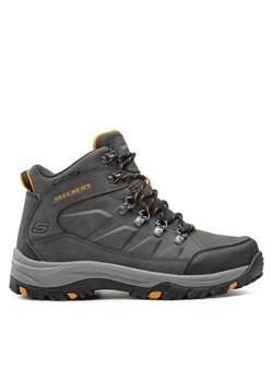 Skechers Trapery Daggett 204642CHAR Szary ze sklepu MODIVO w kategorii Buty trekkingowe męskie - zdjęcie 181182069
