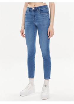 Wrangler Jeansy 112350940 Niebieski Skinny Fit ze sklepu MODIVO w kategorii Jeansy damskie - zdjęcie 181182106