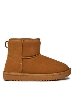 ONLY Shoes Śniegowce Onlfeodora Teddy Lined Boot 15330019 Brązowy ze sklepu MODIVO w kategorii Śniegowce damskie - zdjęcie 181182218