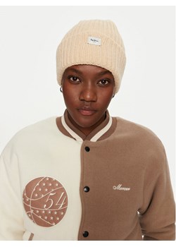 Pepe Jeans Czapka PL040355 Écru ze sklepu MODIVO w kategorii Czapki zimowe damskie - zdjęcie 181182225