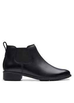 Clarks Sztyblety Havisham Top 26178715 Czarny ze sklepu MODIVO w kategorii Botki - zdjęcie 181182227