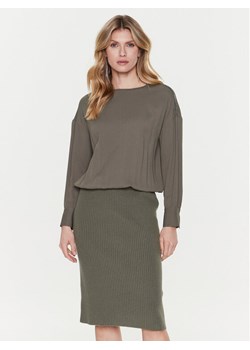 Fabiana Filippi Sukienka codzienna ABD222W155 Szary Regular Fit ze sklepu MODIVO w kategorii Sukienki - zdjęcie 181182295