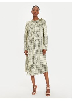 Tommy Hilfiger Sukienka koszulowa WW0WW42318 Żółty Relaxed Fit ze sklepu MODIVO w kategorii Sukienki - zdjęcie 181182296