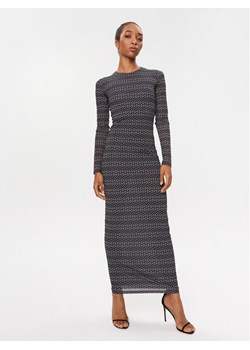 Patrizia Pepe Sukienka codzienna 2A2655/J152 XZ01 Czarny Slim Fit ze sklepu MODIVO w kategorii Sukienki - zdjęcie 181182325