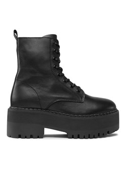 Tommy Jeans Botki Tjw Boot Zip Up EN0EN02305 Czarny ze sklepu MODIVO w kategorii Workery damskie - zdjęcie 181182328