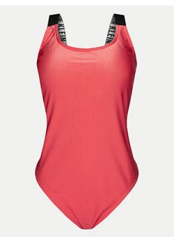 Calvin Klein Swimwear Strój kąpielowy KW0KW01942 Pomarańczowy ze sklepu MODIVO w kategorii Stroje kąpielowe - zdjęcie 181182407