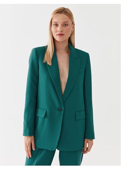 Bruuns Bazaar Marynarka Cindy BBW2548 Zielony Loose Fit ze sklepu MODIVO w kategorii Marynarki damskie - zdjęcie 181182445
