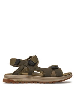 Clarks Sandały Atl Trek Sun 26170322 Khaki ze sklepu MODIVO w kategorii Sandały męskie - zdjęcie 181182465