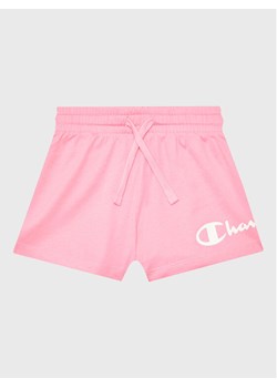 Champion Szorty materiałowe 404310 Różowy Regular Fit ze sklepu MODIVO w kategorii Spodenki dziewczęce - zdjęcie 181182508