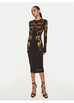 Versace Jeans Couture Sukienka codzienna 77HAO9P8 Czarny Slim Fit ze sklepu MODIVO w kategorii Sukienki - zdjęcie 181182606