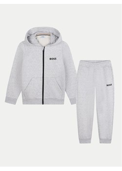Boss Dres J51136 D Szary Regular Fit - id: 0000304189654 - marki BOSS HUGO BOSS - 181182638 Boss Dres J51136 D Szary Regular Fit ze sklepu MODIVO w kategorii Dresy chłopięce - zdjęcie 181182638