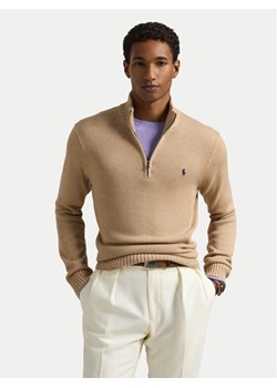 Polo Ralph Lauren Sweter 710859939504 Beżowy Regular Fit ze sklepu MODIVO w kategorii Swetry męskie - zdjęcie 181182665