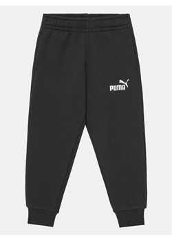 Puma Spodnie dresowe Ess 684934 Czarny Regular Fit ze sklepu MODIVO w kategorii Spodnie chłopięce - zdjęcie 181182676
