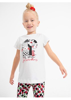 Mayoral T-Shirt 3070 Biały ze sklepu MODIVO w kategorii Bluzki dziewczęce - zdjęcie 181182746