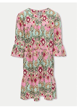 Kids ONLY Sukienka letnia Glow 15342122 Kolorowy Loose Fit ze sklepu MODIVO w kategorii Sukienki dziewczęce - zdjęcie 181182757