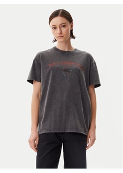 Vans T-Shirt Palm Impresa VN000MCM Czarny Regular Fit ze sklepu MODIVO w kategorii Bluzki damskie - zdjęcie 181182778
