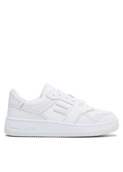 Tommy Jeans Sneakersy Basket Cupsole EM0EM01194 Biały ze sklepu MODIVO w kategorii Buty sportowe męskie - zdjęcie 181182836