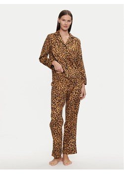LAUREN RALPH LAUREN Piżama ILN92377F Beżowy Relaxed Fit ze sklepu MODIVO w kategorii Piżamy damskie - zdjęcie 181182838