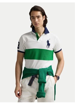 Polo Ralph Lauren Polo 710969619001 Biały Custom Slim Fit ze sklepu MODIVO w kategorii T-shirty męskie - zdjęcie 181182886