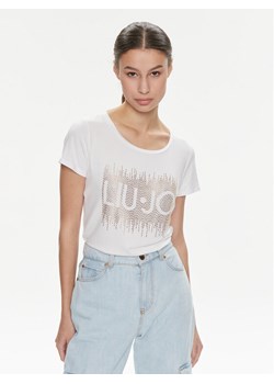 Liu Jo T-Shirt VA4154 JS360 Biały Regular Fit ze sklepu MODIVO w kategorii Bluzki damskie - zdjęcie 181182999