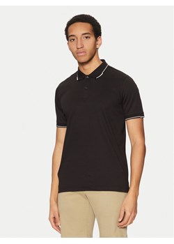 Calvin Klein Polo K10K114130 Czarny Regular Fit ze sklepu MODIVO w kategorii T-shirty męskie - zdjęcie 181183025