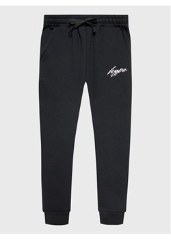 HYPE Spodnie dresowe YVLR-421 Czarny Regular Fit ze sklepu MODIVO w kategorii Spodnie chłopięce - zdjęcie 181183028