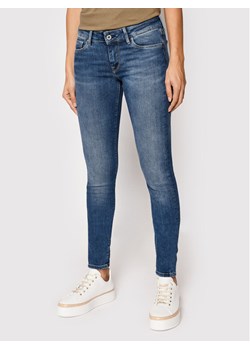 Pepe Jeans Jeansy Soho PL204174 Niebieski Skinny Fit ze sklepu MODIVO w kategorii Jeansy damskie - zdjęcie 181183116