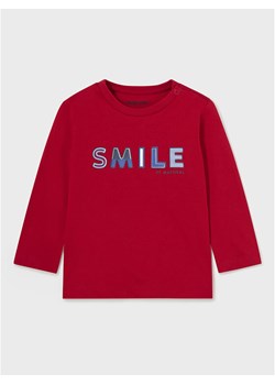 Mayoral Bluzka 108 Czerwony Regular Fit ze sklepu MODIVO w kategorii T-shirty chłopięce - zdjęcie 181183135