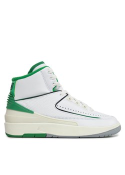 Nike Sneakersy Air Jordan 2 Retro (GS) DQ8562 103 Biały ze sklepu MODIVO w kategorii Buty sportowe dziecięce - zdjęcie 181183336