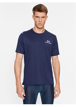 Under Armour T-Shirt Ua Rush Energy Ss 1366138 Granatowy Loose Fit ze sklepu MODIVO w kategorii T-shirty męskie - zdjęcie 181183397