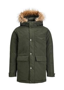 Jack&Jones Junior Kurtka zimowa 12236551 Zielony Regular Fit ze sklepu MODIVO w kategorii Kurtki chłopięce - zdjęcie 181183507