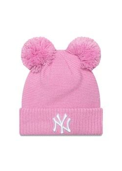 New Era Czapka Child Double Pom Se 60565308 Różowy ze sklepu MODIVO w kategorii Czapki dziecięce - zdjęcie 181183597