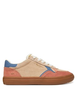 Pepe Jeans Sneakersy Travis City W PLS31592 Beżowy ze sklepu MODIVO w kategorii Trampki damskie - zdjęcie 181183685