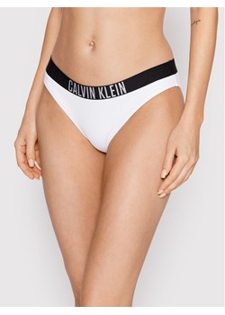 Calvin Klein Swimwear Dół od bikini Classic KW0KW01859 Biały ze sklepu MODIVO w kategorii Stroje kąpielowe - zdjęcie 181183835
