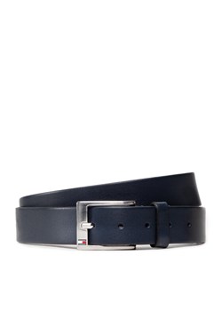 Tommy Hilfiger Pasek Męski New Aly Belt AM0AM08363 Granatowy ze sklepu MODIVO w kategorii Paski męskie - zdjęcie 181183858