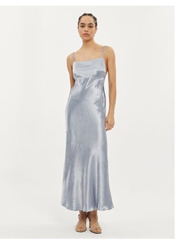 Max Mara Leisure Sukienka koktajlowa Baden 2416221088 Niebieski Regular Fit ze sklepu MODIVO w kategorii Sukienki - zdjęcie 181183879