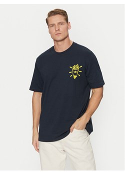 adidas T-Shirt Street B JP4500 Granatowy Loose Fit ze sklepu MODIVO w kategorii T-shirty męskie - zdjęcie 181184007