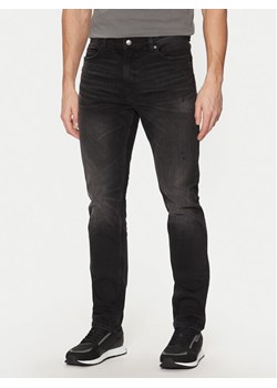 HUGO Jeansy 50530597 Czarny Slim Fit ze sklepu MODIVO w kategorii Jeansy męskie - zdjęcie 181184126