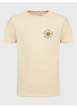 Brixton T-Shirt Future 16853 Beżowy Relaxed Fit ze sklepu MODIVO w kategorii T-shirty męskie - zdjęcie 181184196