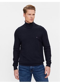 Tommy Hilfiger Golf MW0MW33453 Granatowy Regular Fit ze sklepu MODIVO w kategorii Swetry męskie - zdjęcie 181184217