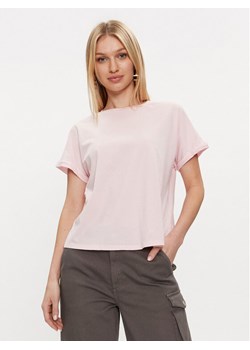Pepe Jeans T-Shirt Liu PL505832 Różowy Relaxed Fit ze sklepu MODIVO w kategorii Bluzki damskie - zdjęcie 181184305